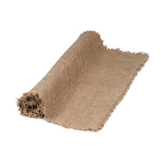 Axlings Sweden Burlap Fringe Runner